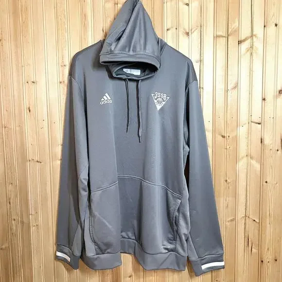 Adidas 3ssb warm up hoodie gray Aeroready Rare Exclusive Men’s size 2XL - Picture 2 of 12